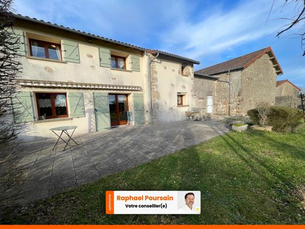 Maison 130m2 avec grange sur 2900m2 de terrain