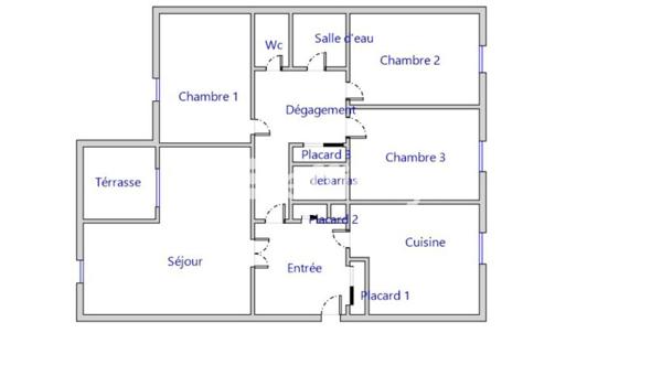 Appartement 4 pièces - 90 m²