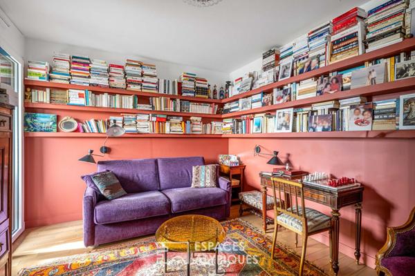 Duplex contemporain aux terrasses végétalisées, esprit canopée urbaine