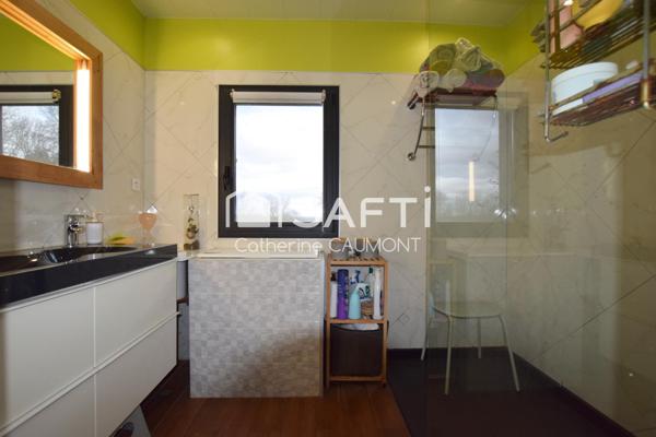 À la campagne, entre Soual et Revel, maison récente avec vue