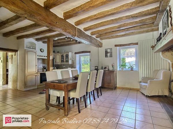 Charmante longère avec pré pour chevaux - NOYANT-VILLAGES (49490)