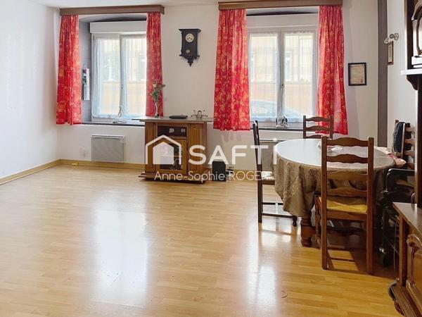 Appartement F3 de 80m² avec cave