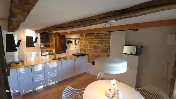 Maison de caractère avec gîte indépendant et piscine à 8 minutes de Villeneuve d'Aveyron Ols et rhinodes