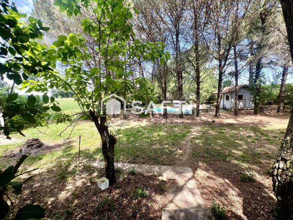 Maison avec piscine en pleine campagne