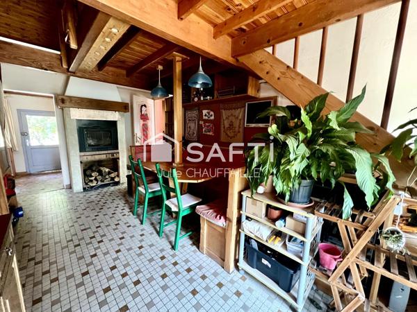 Maison avec piscine en pleine campagne