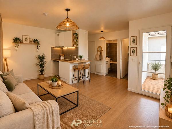 Appartement - 1 pièces - 25 m2 - Balcon - La Rochelle les Minimes - 150 000 € **  - Référence  JH765