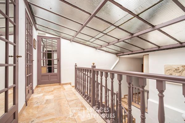 Maison d’époque avec berge et jardin privatifs au bord de l’Yerres.