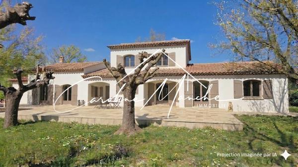 A vendre à Trets - Propriété de 300m² sur magnifique terrain de 6 500m²