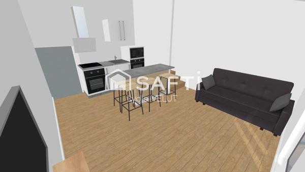 Appartement 3 pièces 60 m²