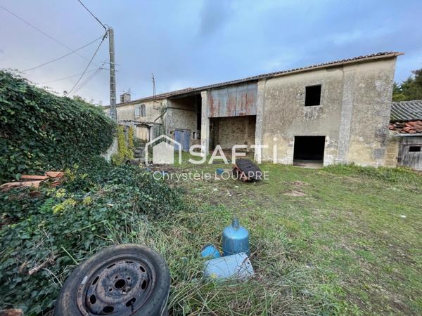 Ancien corps de ferme à rénover 250m² au sol