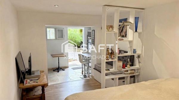VILLA T4 AVEC STUDIO, JARDIN ET BELLE VUE MER