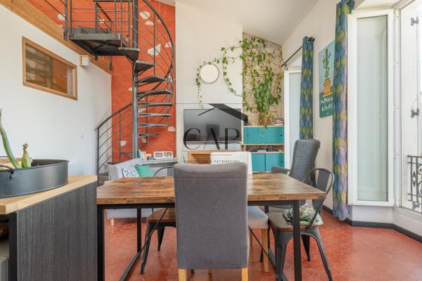 Beau type 2/3 MEZZANINE éco-rénové