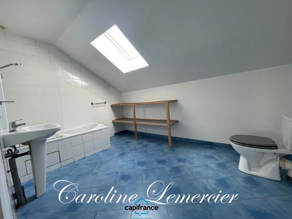 Maison à vendre 4 pièces proche de CONNERRE (72)FERMETTE en campagne isolée de 60 m² habitables 2 chambres avec un potentiel evolutif sur dependances, 1 hectare de terrain avec ruisseau