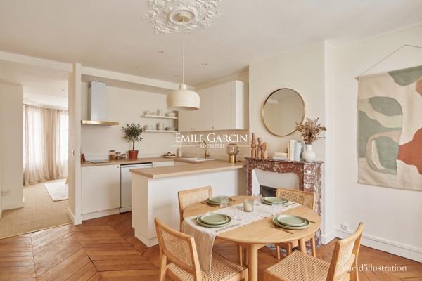 A vendre - appartement - 66 m² -  Paris - 75007 - Carré des Antiquaires