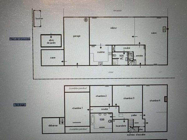 Maison individuelle au calme roche Centre Ville T6, 136m² sur 621m²