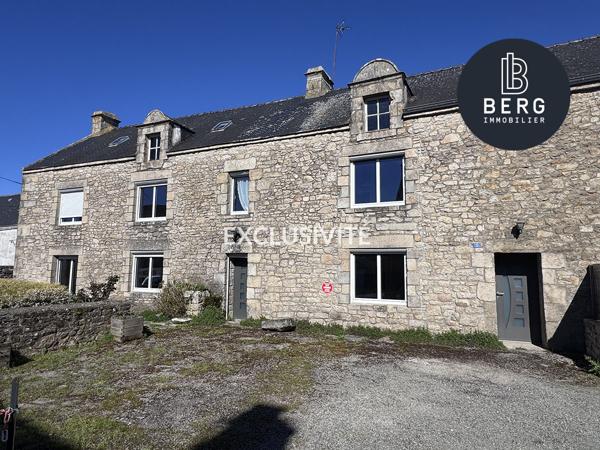 EXCLUSIVITE PLOUHARNEL – Bâtisse à rénover au cœur du bourg