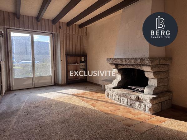 EXCLUSIVITE PLOUHARNEL – Bâtisse à rénover au cœur du bourg