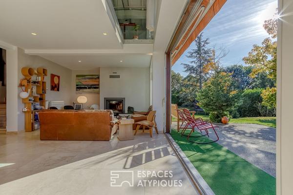 Villa d’architecte sur les hauteurs d’Aix les Bains