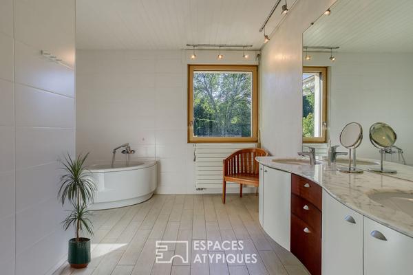 Villa d’architecte sur les hauteurs d’Aix les Bains