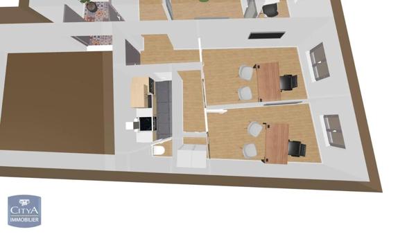 Local professionnel à louer 66.16m²