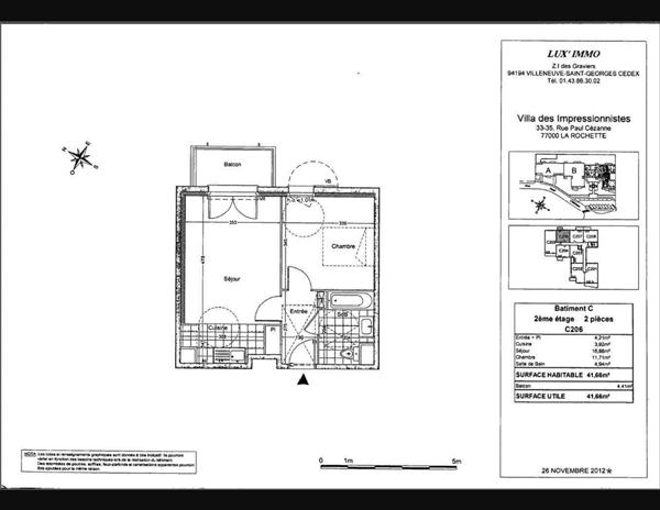 Appartement 2 pièces à louer à La Rochette - Réf. 5497