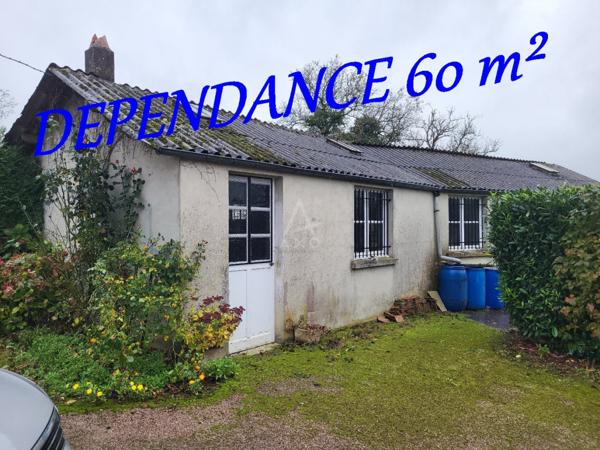 A 1 heure de PARIS, de REIMS et de TROYES : PAVILLON sur SOUS-SOL complet et DEPENDANCEde 60 m² sur 2518 m²