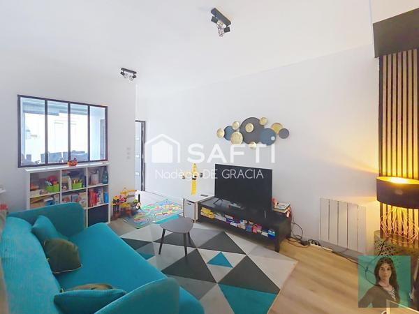 Maison de ville T4 + studio indépendant et garage