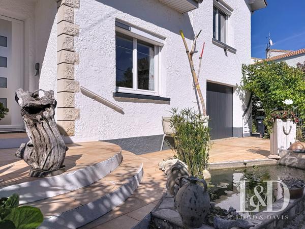 Royan centre : maison 140 m², 4 chambres, terrrain 660m²
