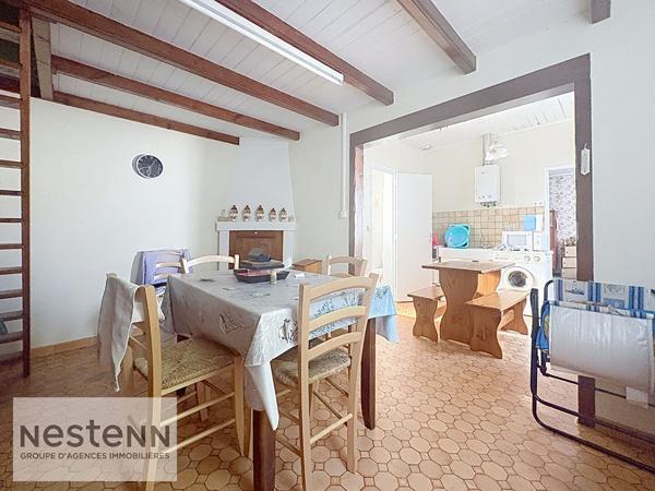 Maison à vendre à La Guérinière - 2 pièces avec jardin et garage