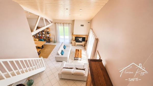 Maison familiale 158 m² – 4 chambres, jardin, garage et cave – Parempuyre