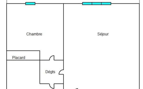 Appartement à vendre    2 pièces • 23,71 m2 Cabourg