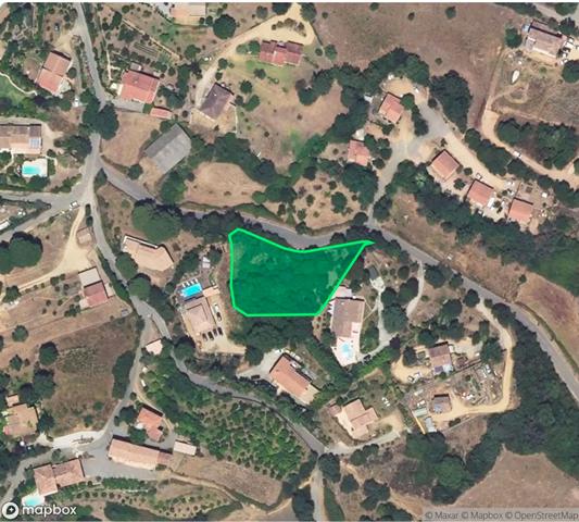 Terrain constructible de 1 858 m² - CUb obtenu ?  Bastelicaccia