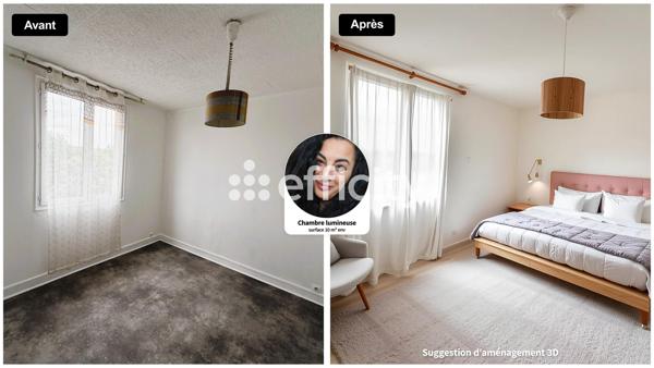 Appartement 2 pièces - 26 m² Exclusivité efficity