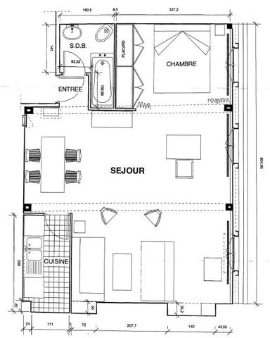 Appartement – 48m² – Paris 4ème