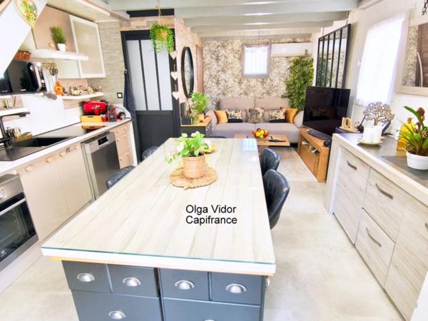 Maison à vendre 2 pièces avec 1 chambre, 1 mezzanine, 1 veranda, 1 terrasse et parking privatif