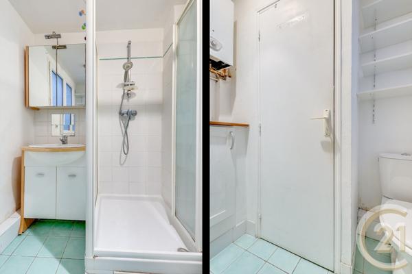 Appartement F2 à vendre  2 pièces - 27,66 m2 PARIS - 75017