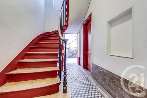 Appartement F2 à vendre  2 pièces - 27,66 m2 PARIS - 75017