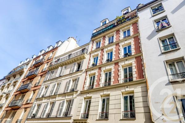 Appartement F2 à vendre  2 pièces - 27,66 m2 PARIS - 75017