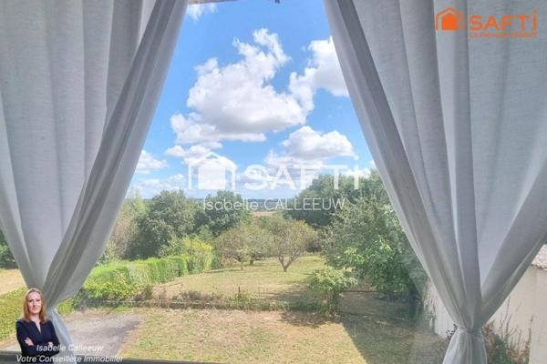 Maison saine avec jolie vue dégagée à Brossac