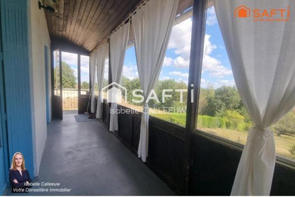 Maison saine avec jolie vue dégagée à Brossac