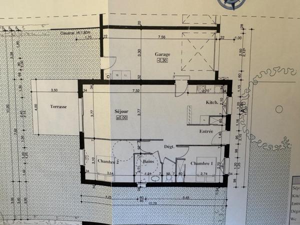 Laval - Pavillon de plain-pied intégral 2 chambres avec jardin
