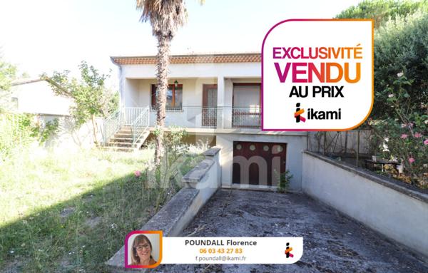 Centre Anneyron maison 2 chambres avec jardin et garage en sous-sol