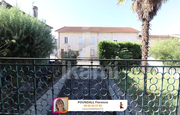 Centre Anneyron maison 2 chambres avec jardin et garage en sous-sol