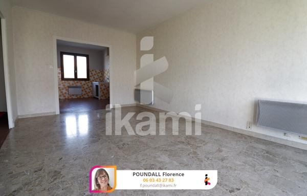 Centre Anneyron maison 2 chambres avec jardin et garage en sous-sol