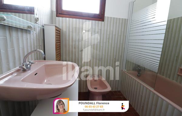 Centre Anneyron maison 2 chambres avec jardin et garage en sous-sol