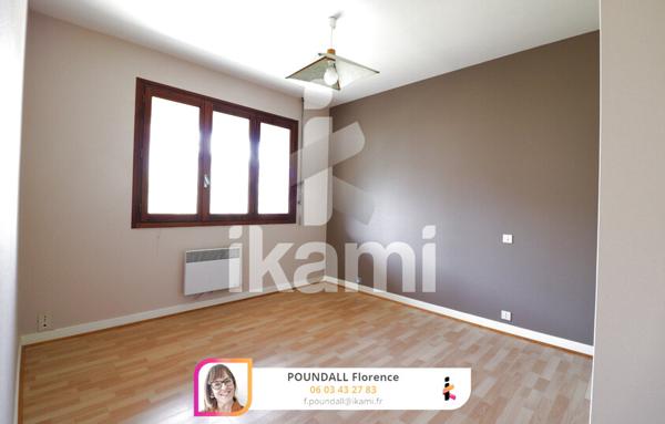 Centre Anneyron maison 2 chambres avec jardin et garage en sous-sol