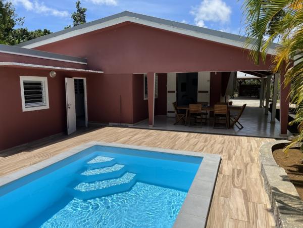 Location Villa avec piscine 5 pièces LaTrinité (97220) - Tracée Proche bourg Trinité