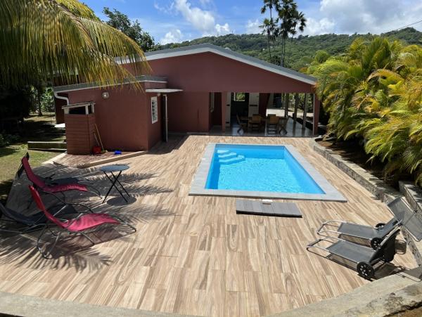 Location Villa avec piscine 5 pièces LaTrinité (97220) - Tracée Proche bourg Trinité