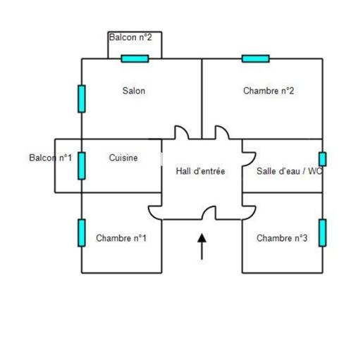 Appartement à vendre 4 pièces 80 m² Perpignan