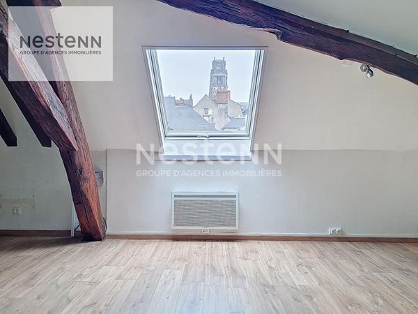 Coup de coeur ! Duplex quartier Châtelet à ORLEANS, vue Cathédrale, petite copropriété ravalée !